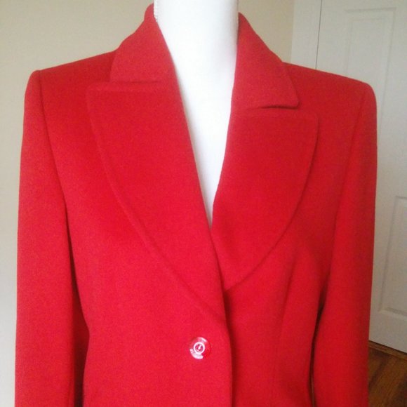 ESCADA Mid Midi Length Winter Wool Coat - Picture 5 of 16